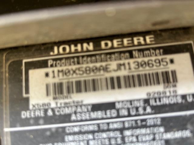 2018 John Deere X580 Image