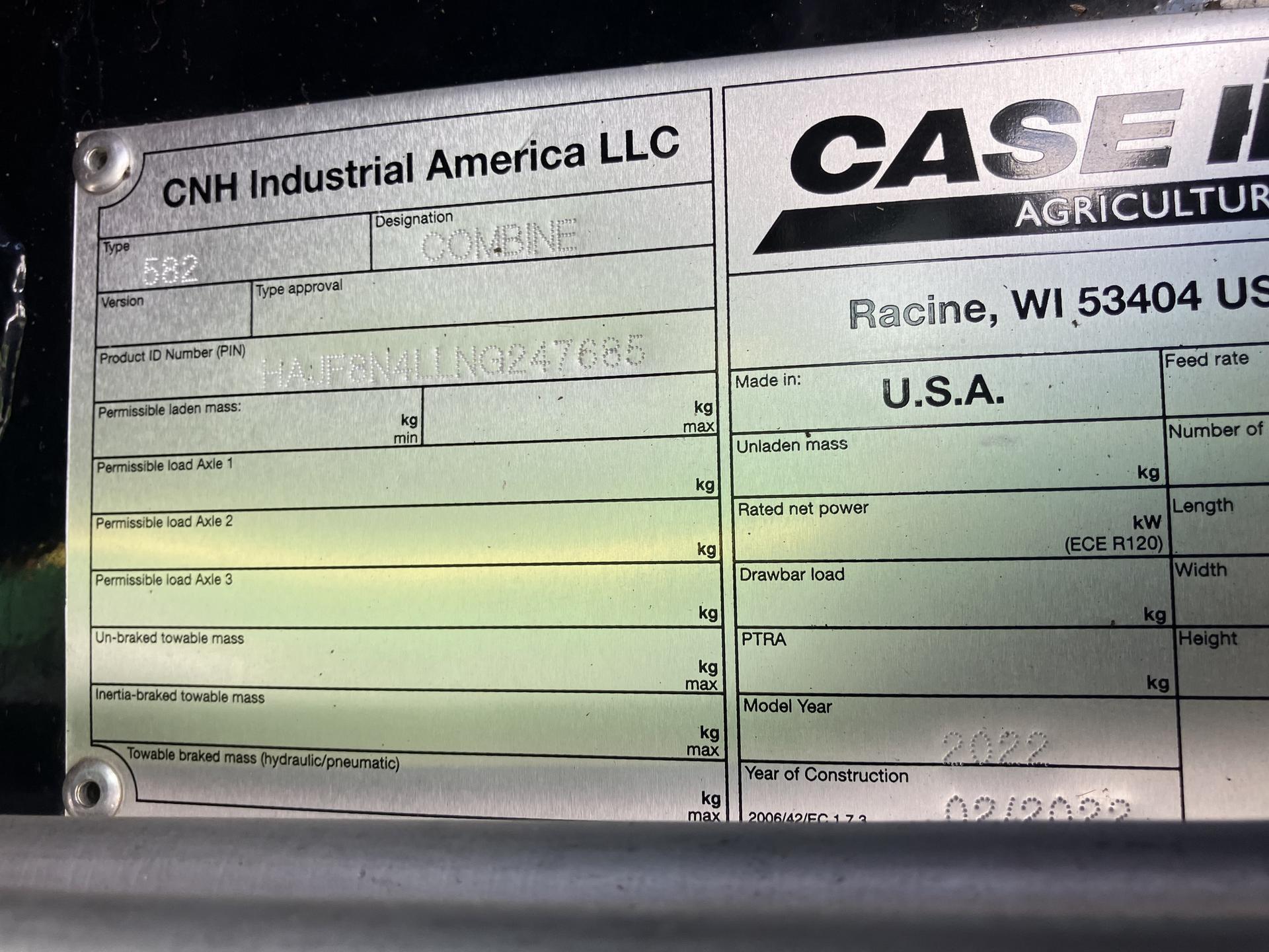 2022 Case IH 8250 Image