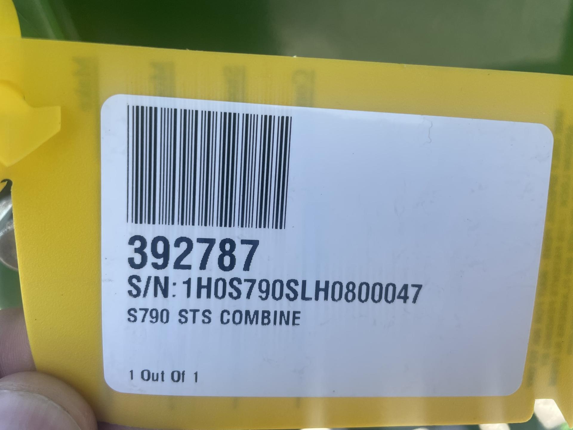 2018 John Deere S790 Image