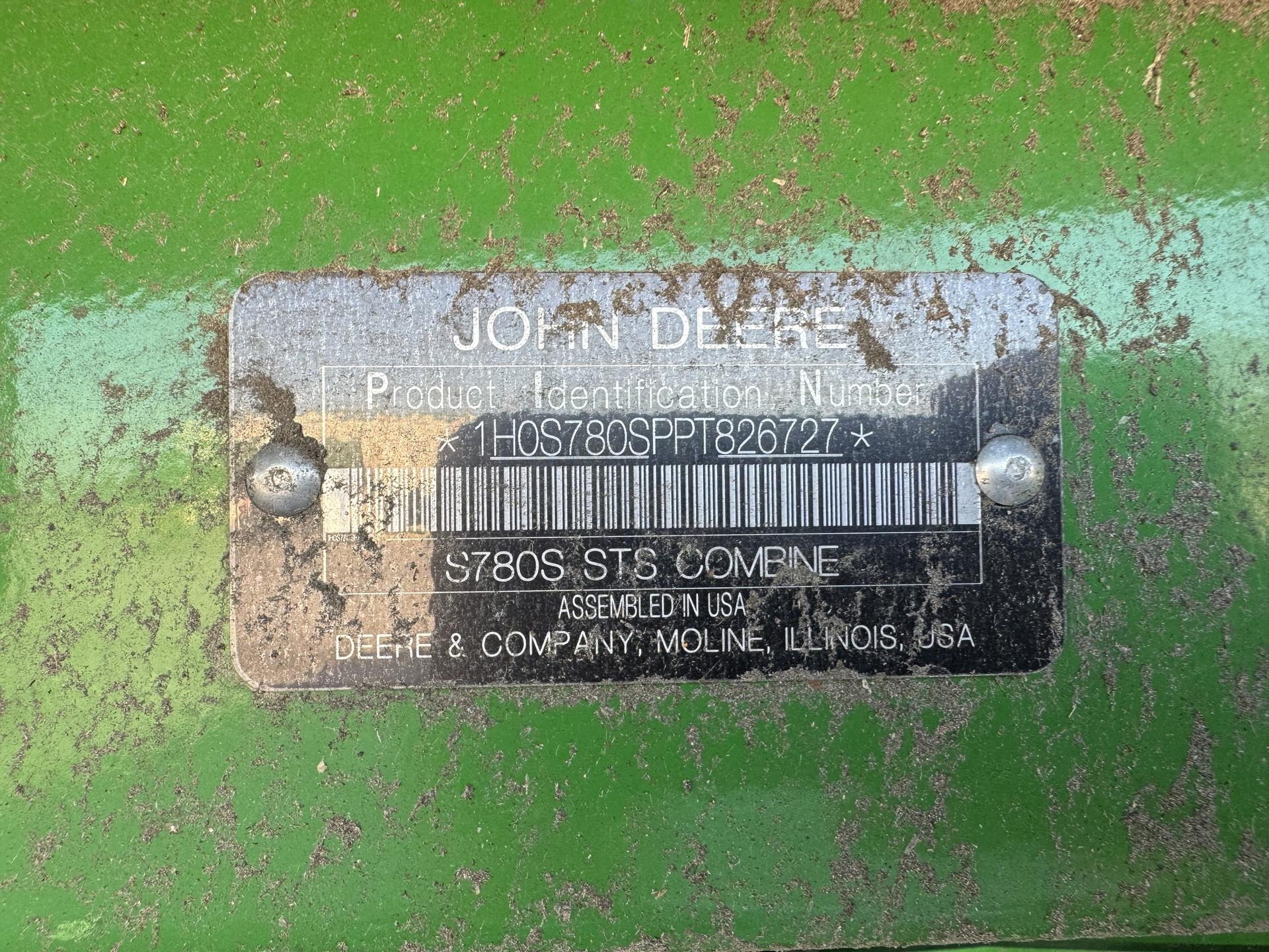 2023 John Deere S780 Image