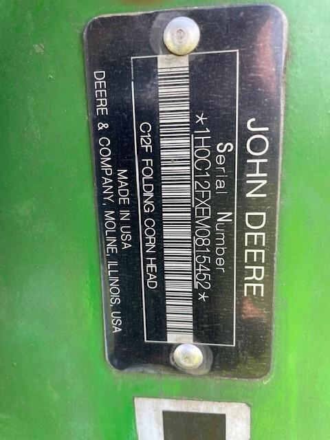 2021 John Deere C12F Image