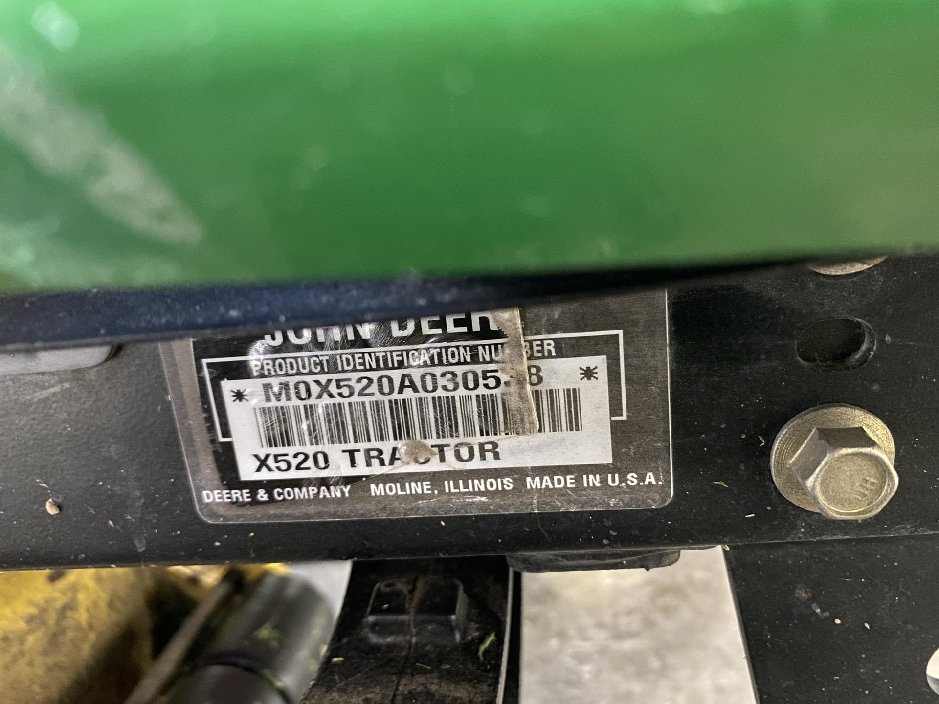 2008 John Deere X520 Image
