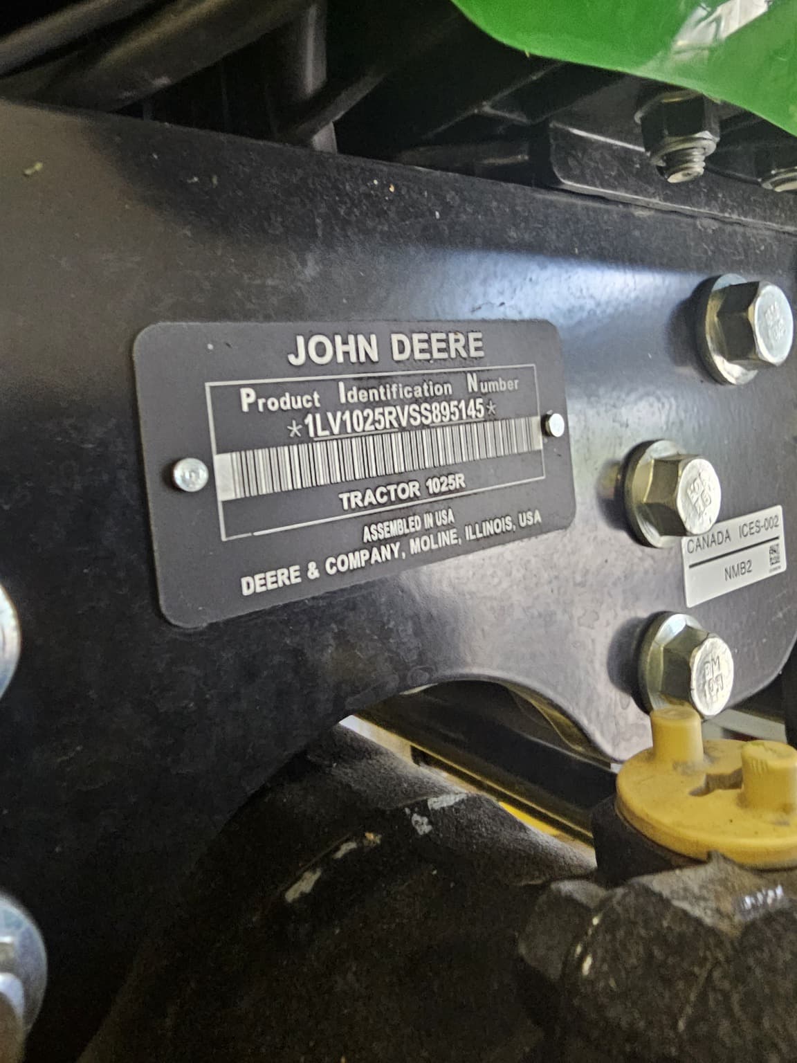 2025 John Deere 1025R Image