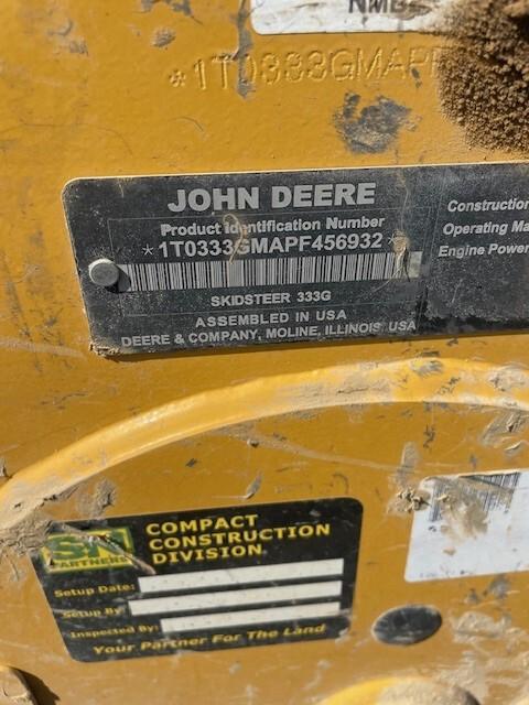 2023 John Deere 333G Image