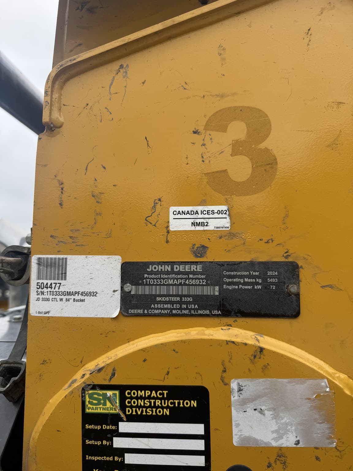 2023 John Deere 333G Image
