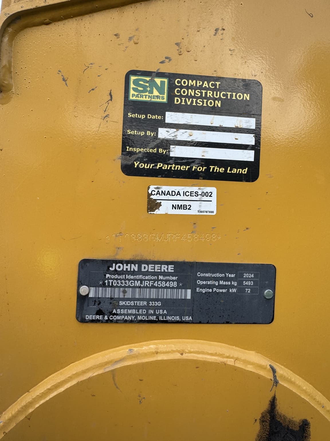 2023 John Deere 333G Image