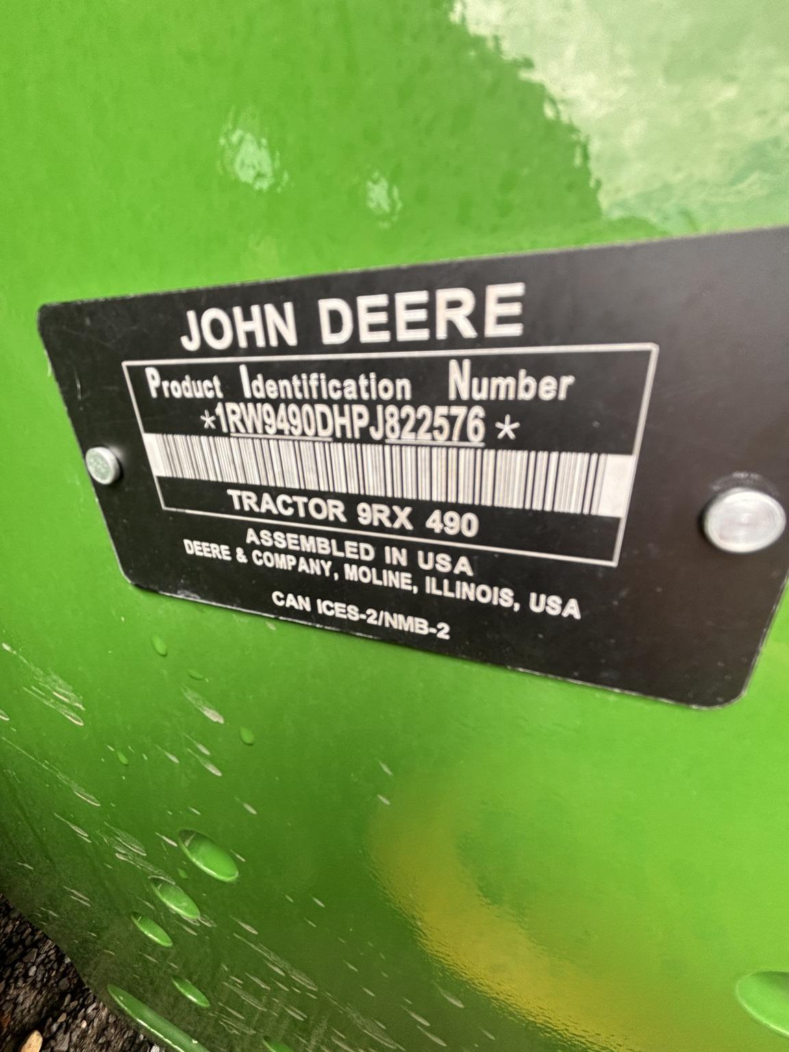 2023 John Deere 9RX 490 Image