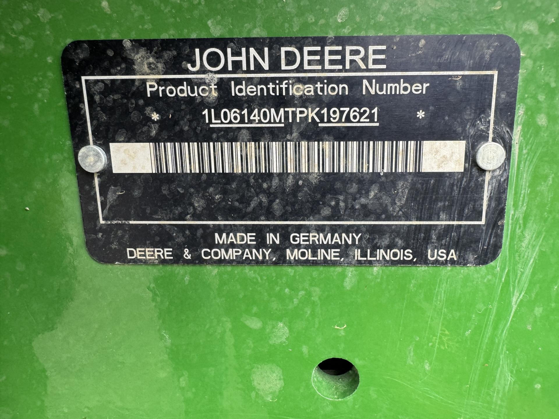 2023 John Deere 6140M Image