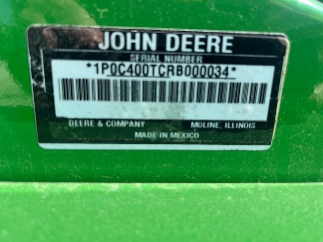 2024 John Deere C400 Image
