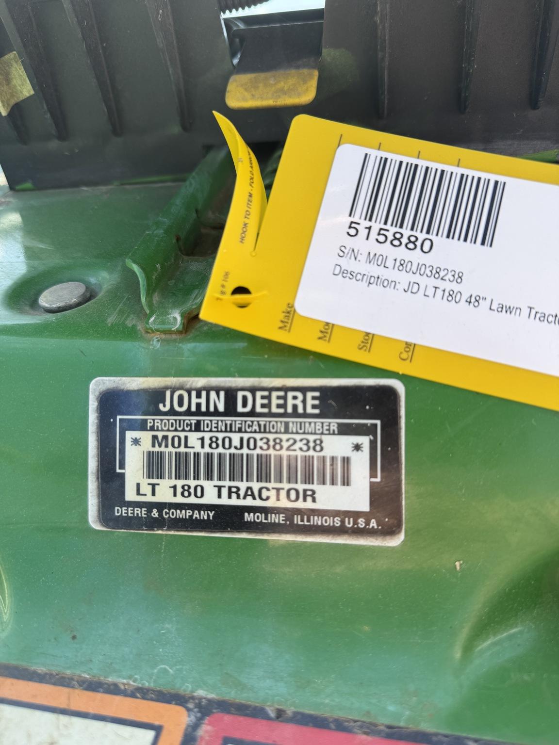 2003 John Deere LT180 Image
