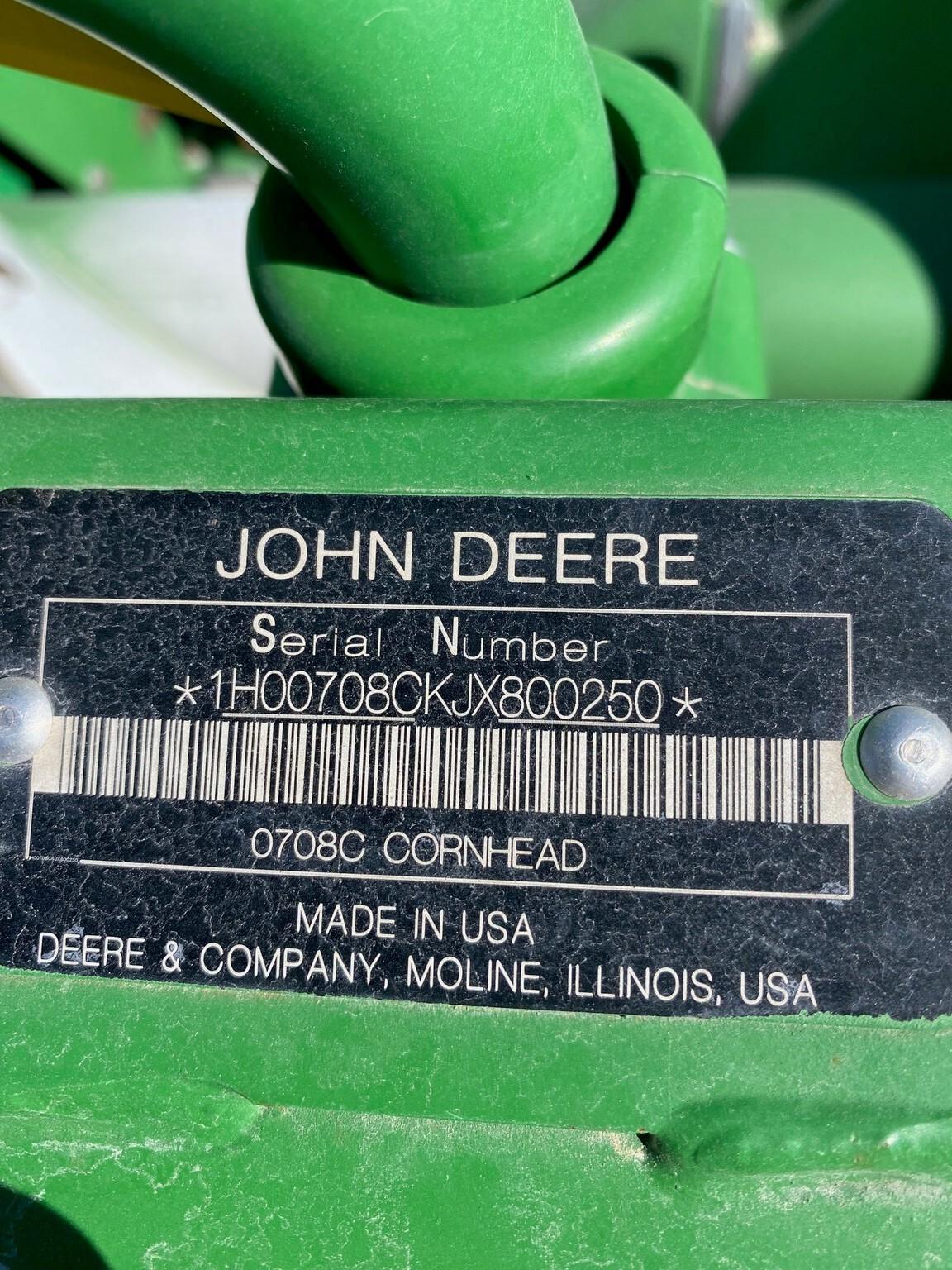 2018 John Deere 708C Image