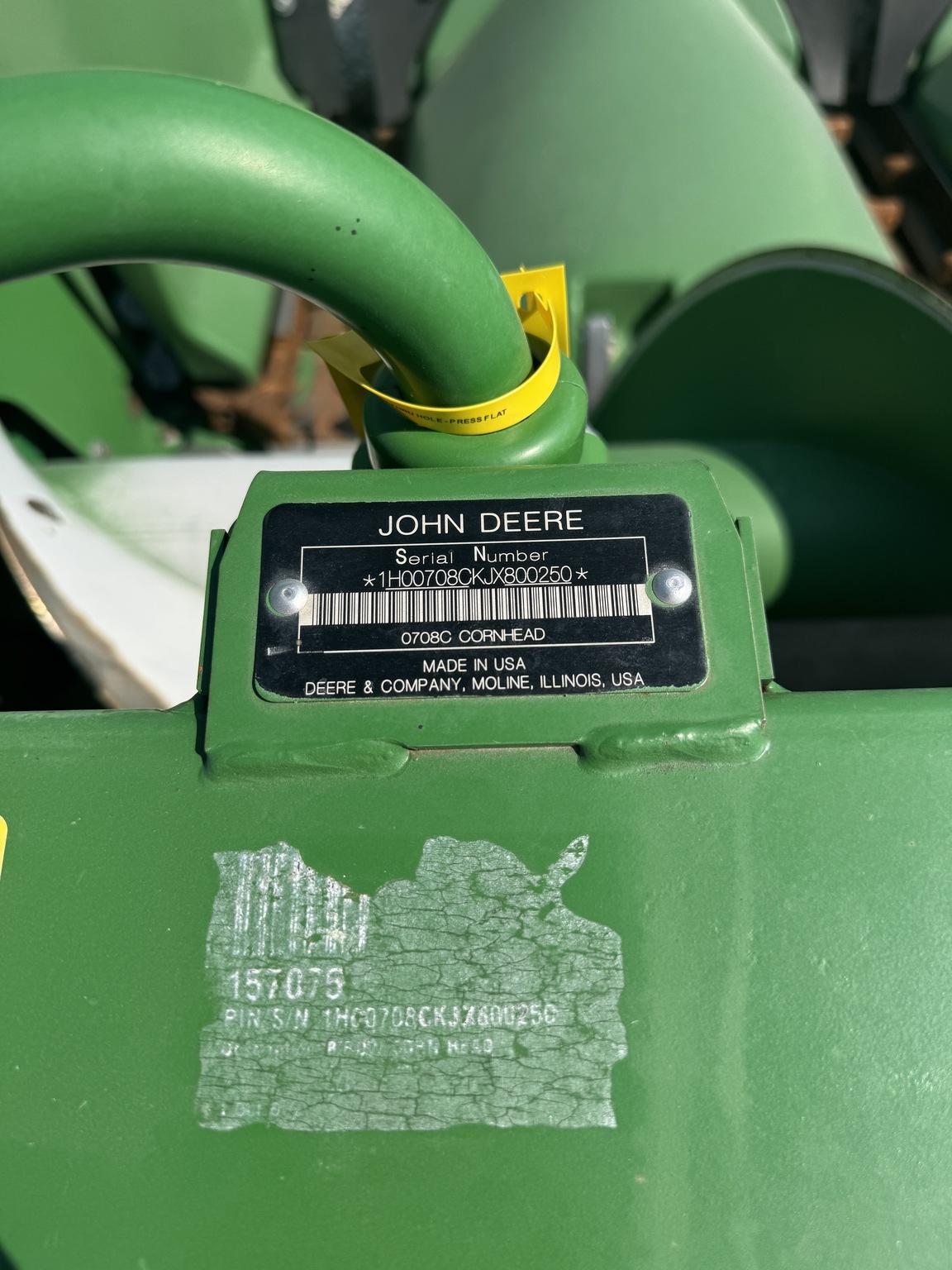 2018 John Deere 708C Image