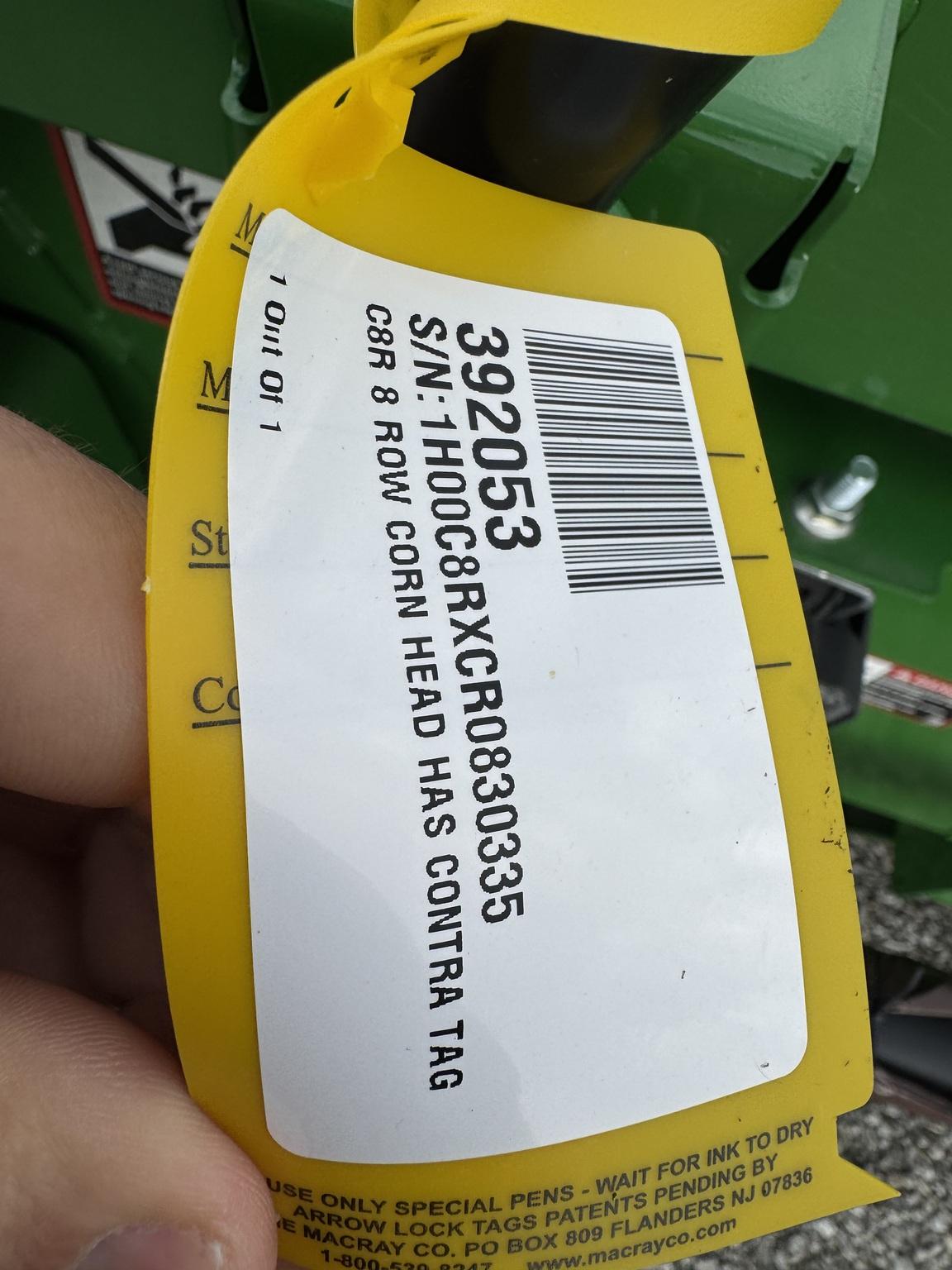 2024 John Deere C8R Image