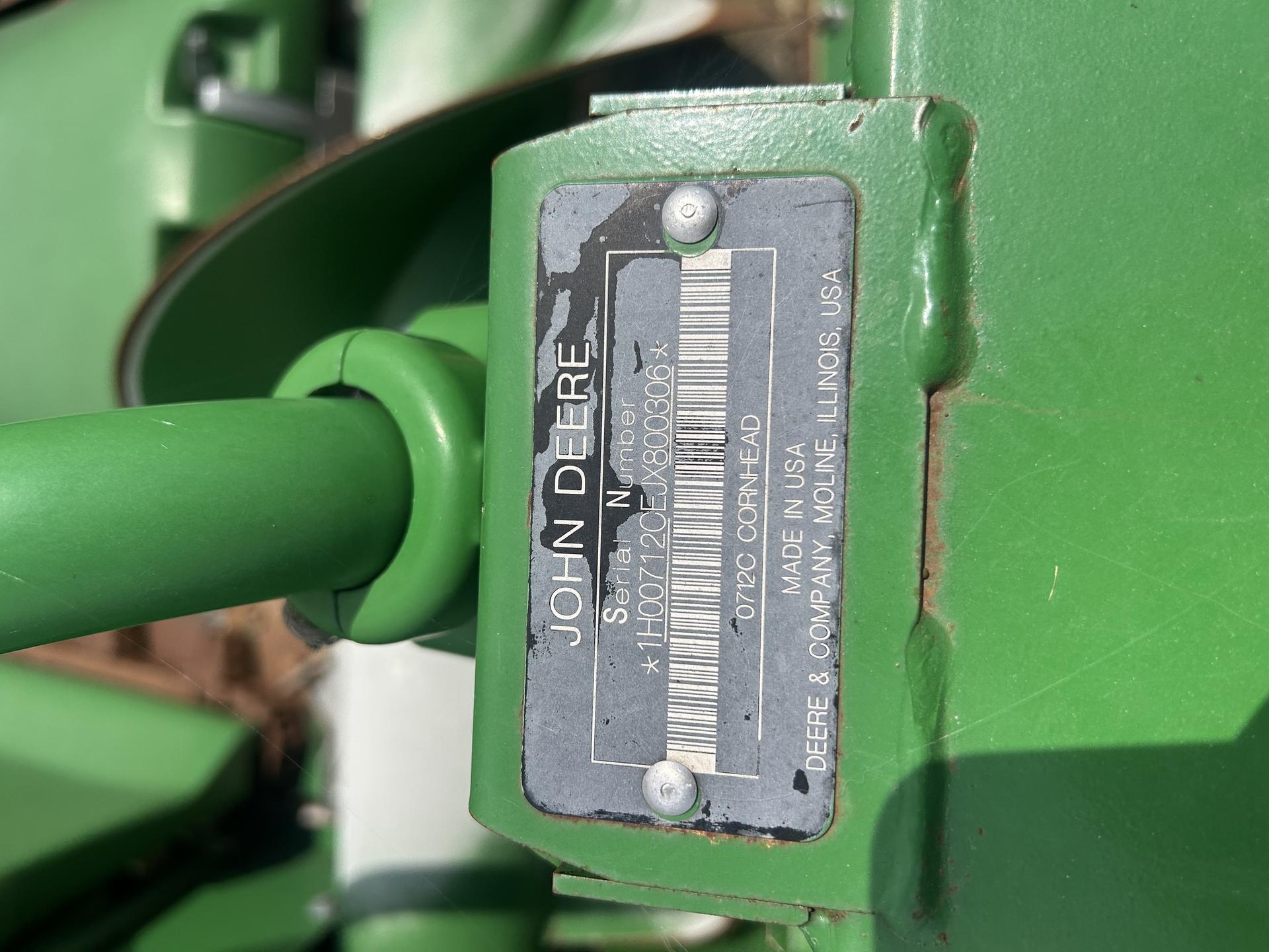 2018 John Deere 712C Image