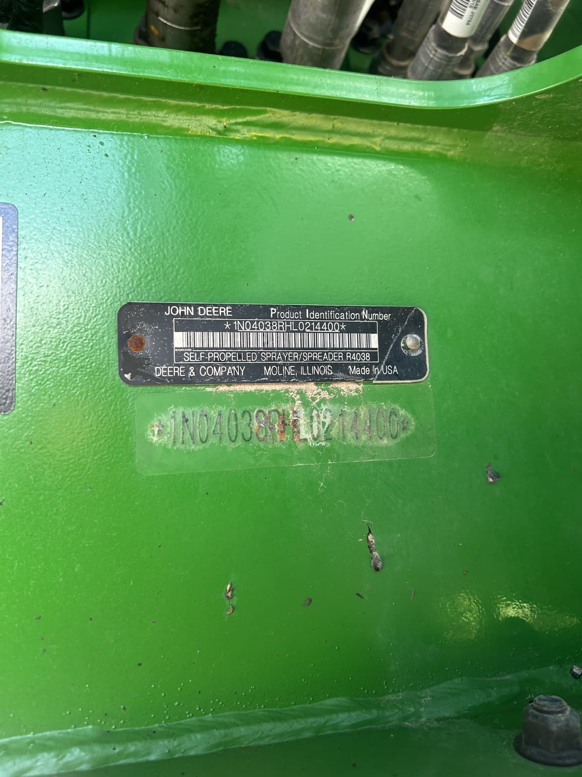 2021 John Deere R4038 Image