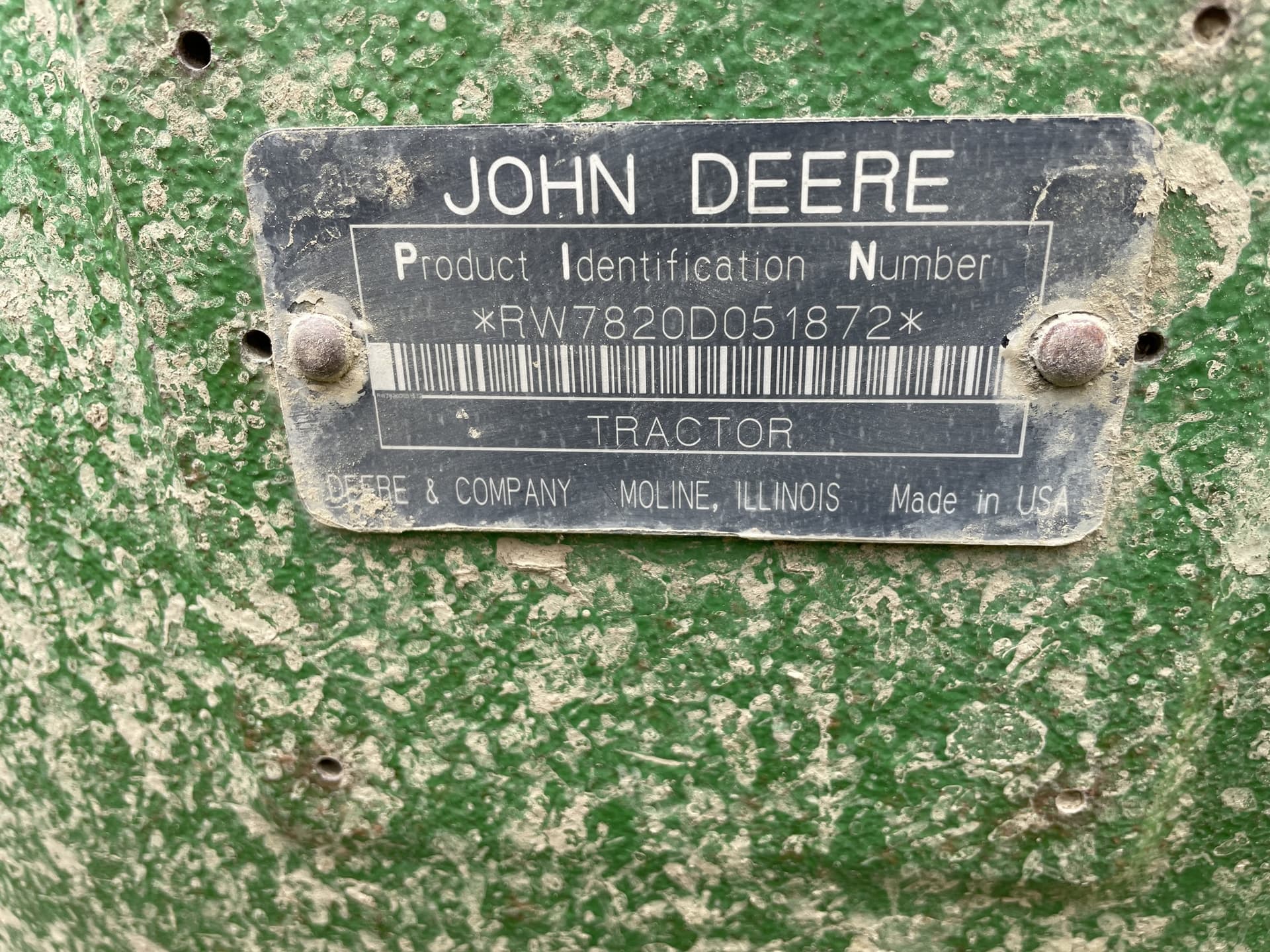 2006 John Deere 7820 Image