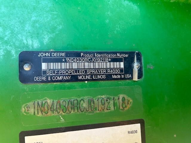 2019 John Deere R4030 Image