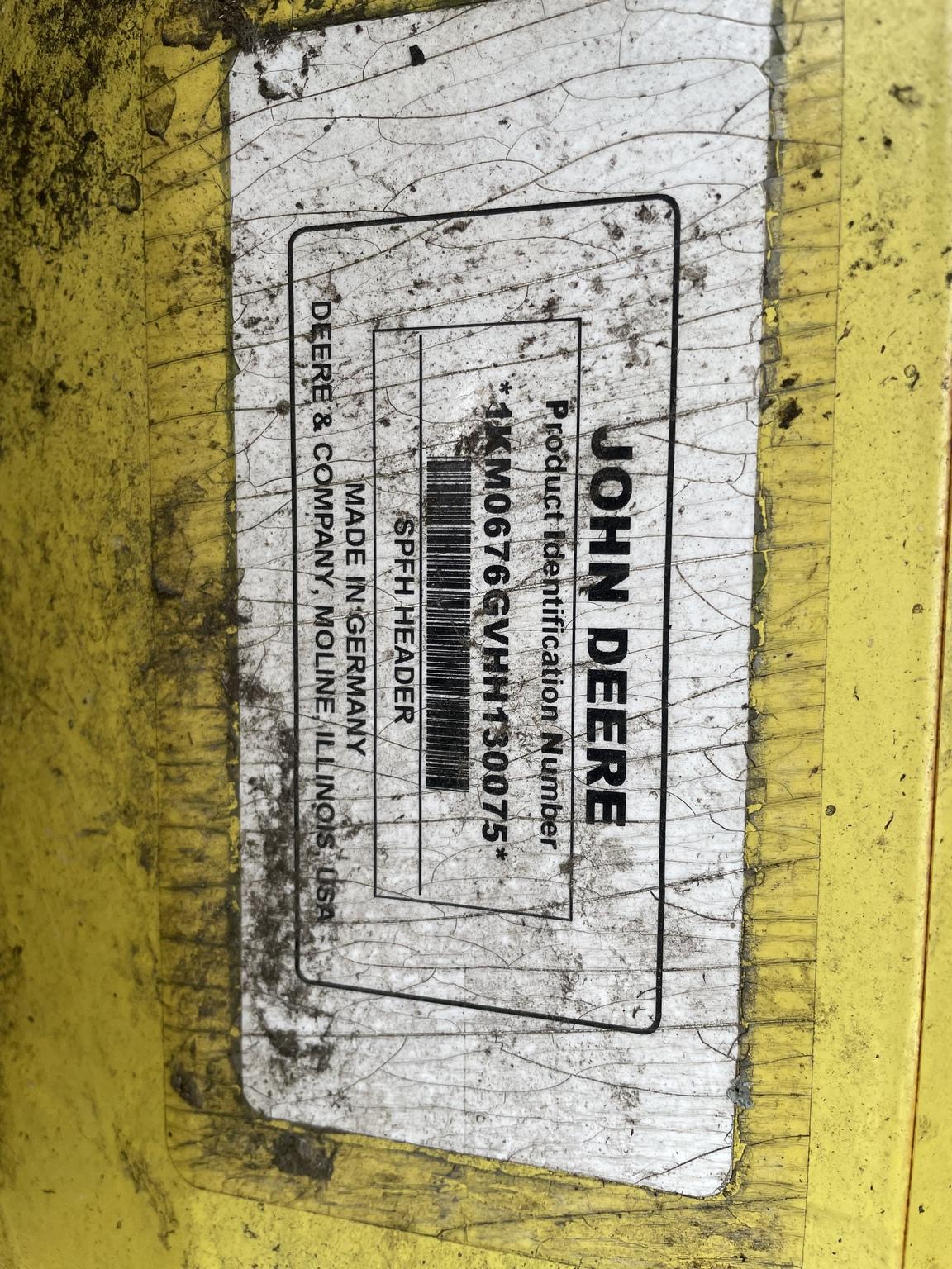 2017 John Deere 676 Image