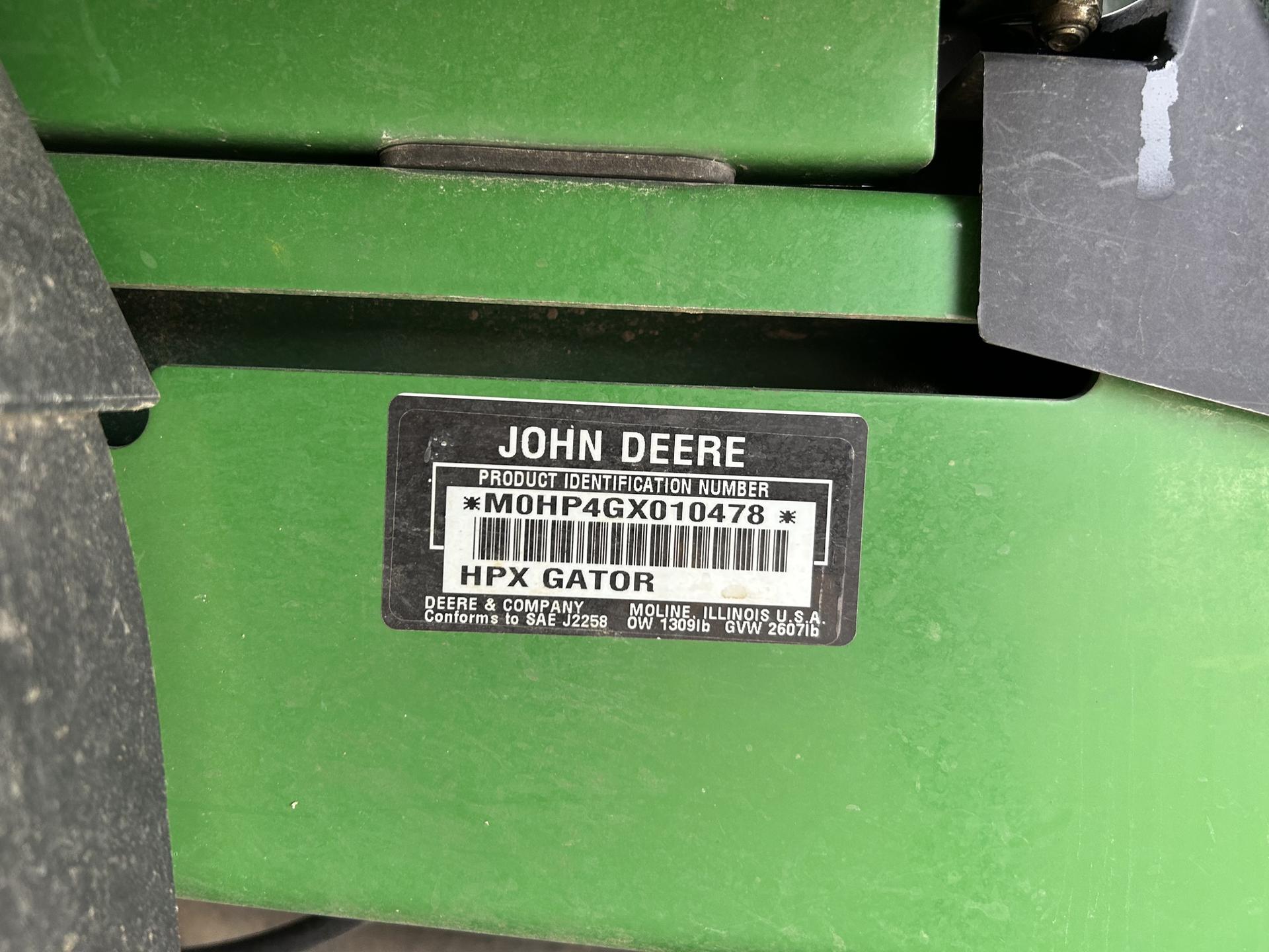 2004 John Deere HPX 4X4 Image