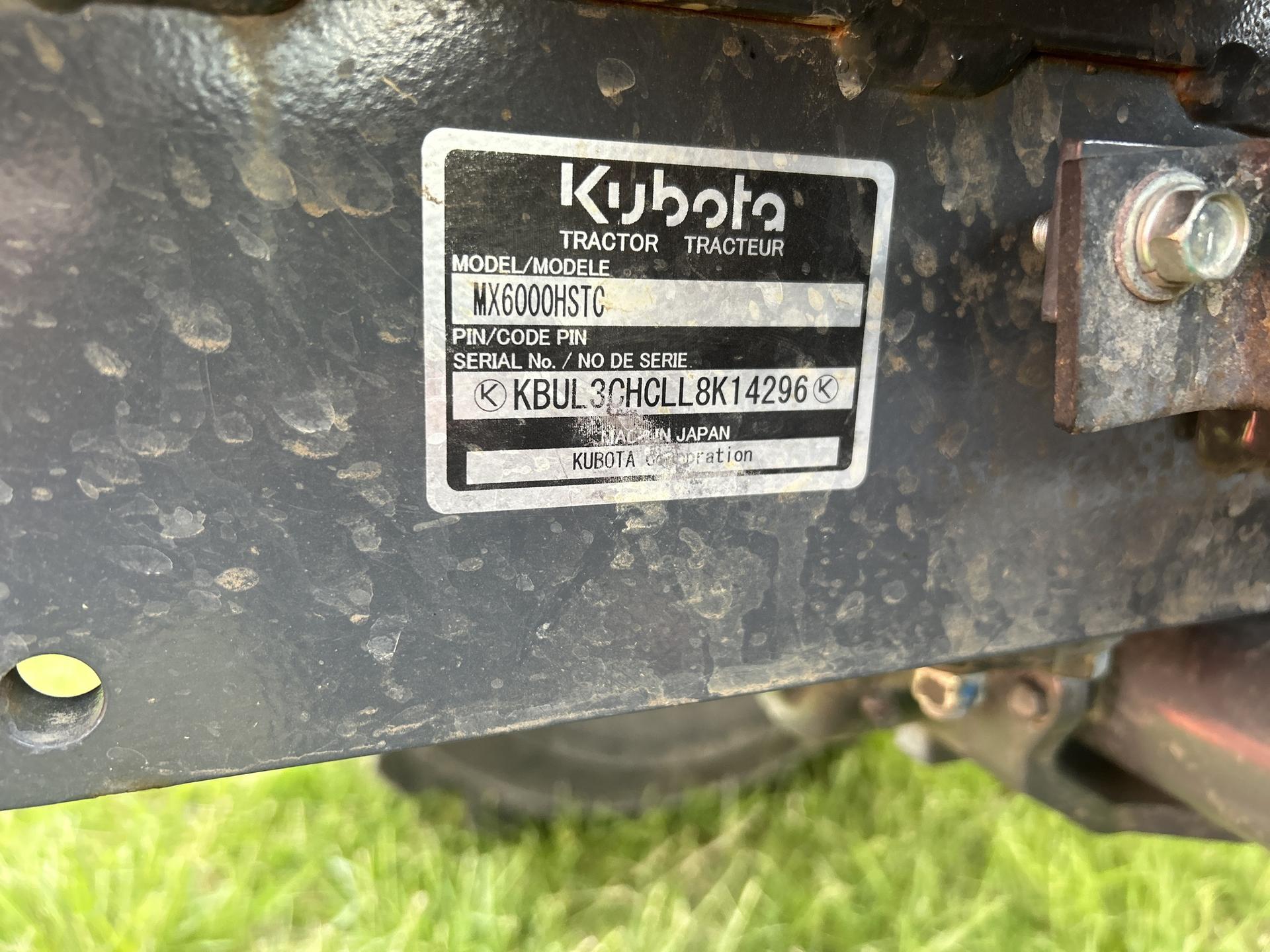 2020 Kubota MX6000 Image