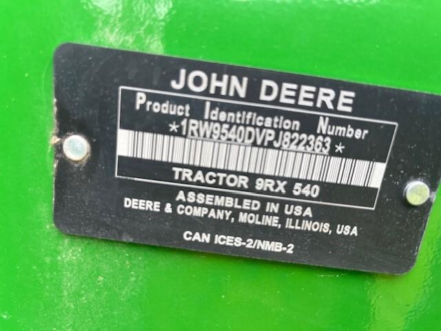 2023 John Deere 9RX 540 Image