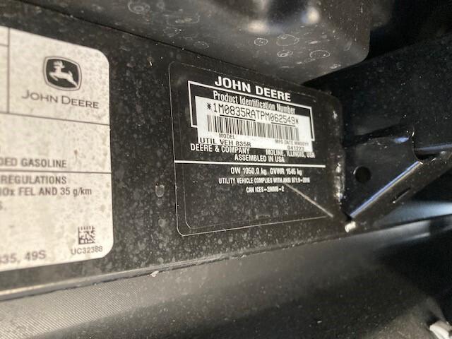 2023 John Deere XUV 835R Image