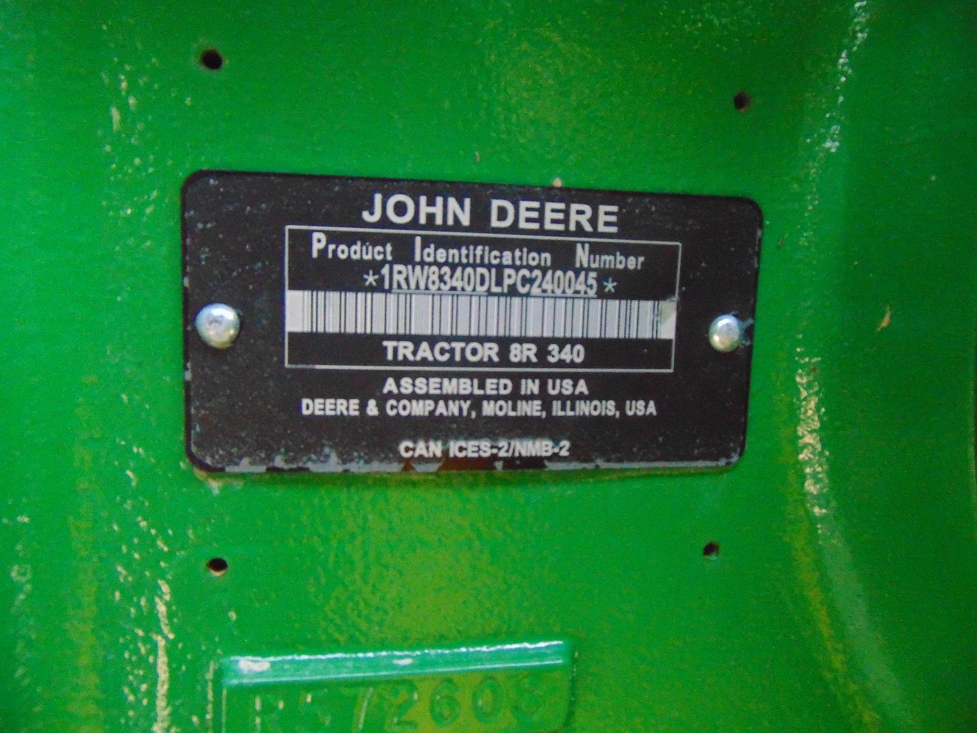 2024 John Deere 8R 340 Image