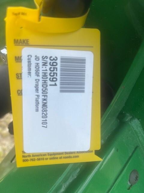 2022 John Deere HD50F Image