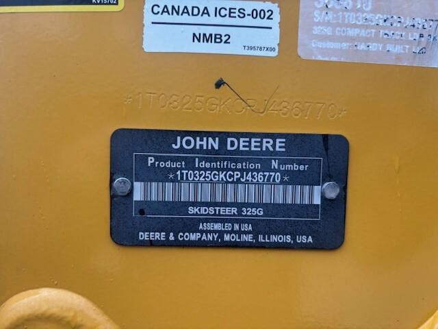 2023 John Deere 325G Image