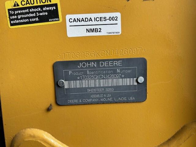 2022 John Deere 325G Image