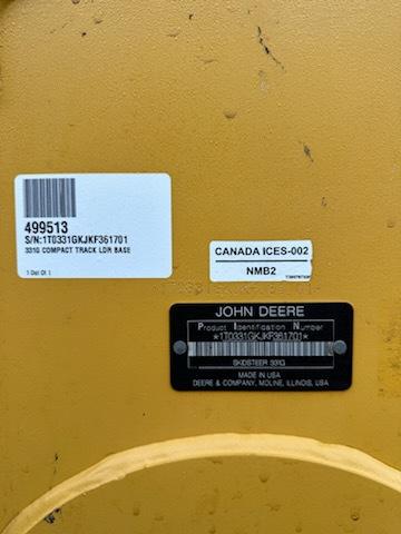 2019 John Deere 331G Image