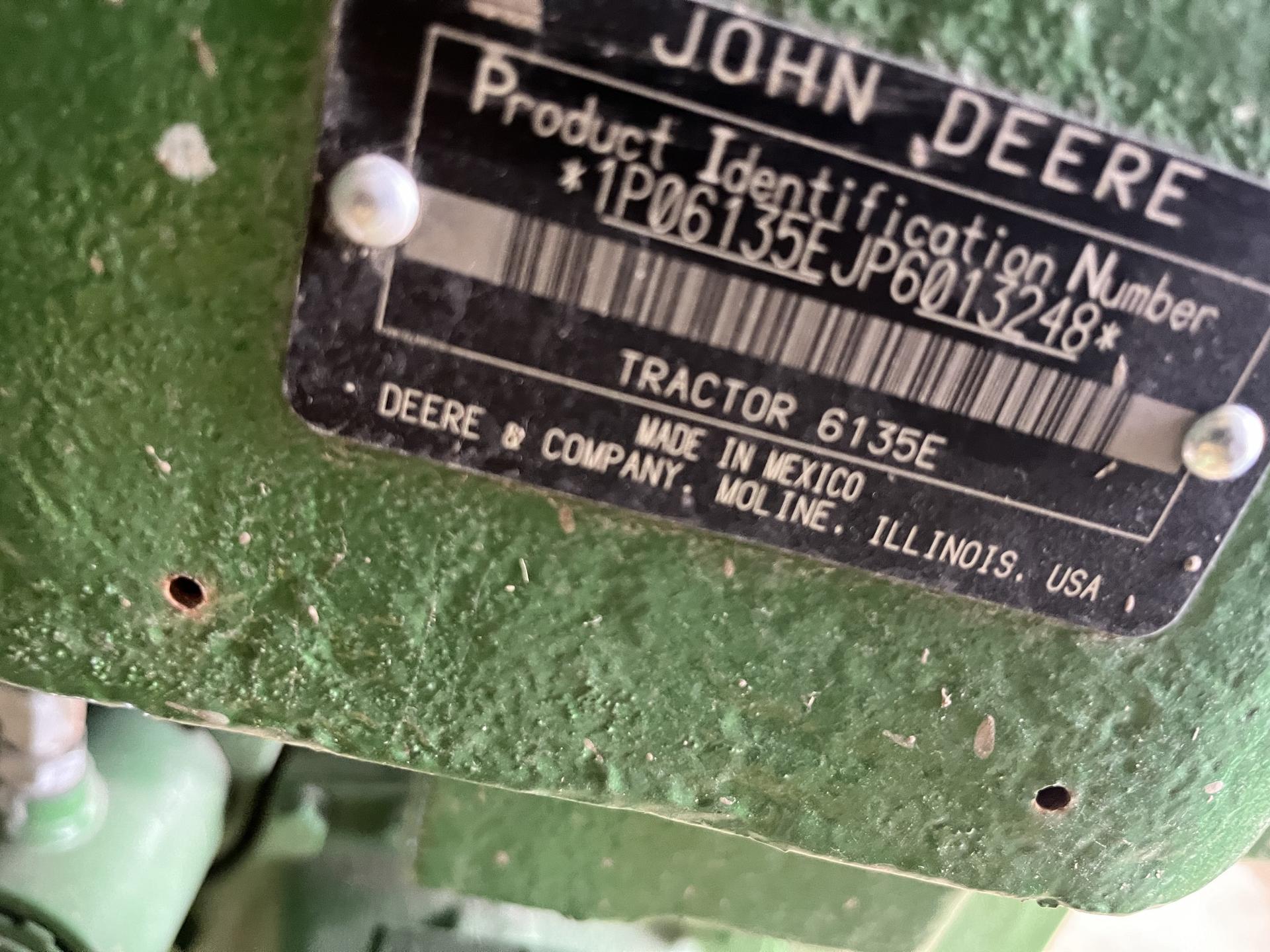 2023 John Deere 6135E Image