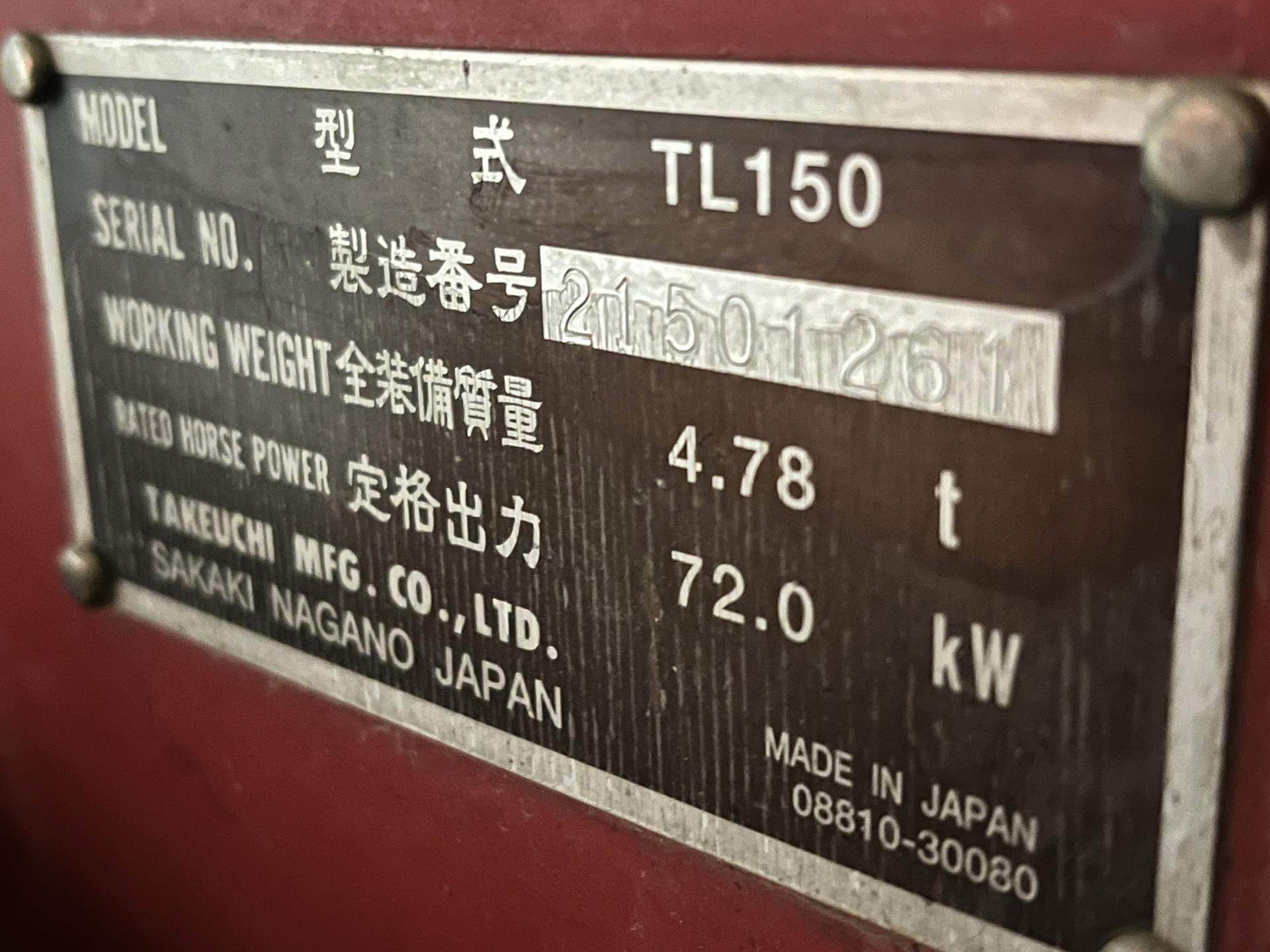 2004 Takeuchi TL150 Image