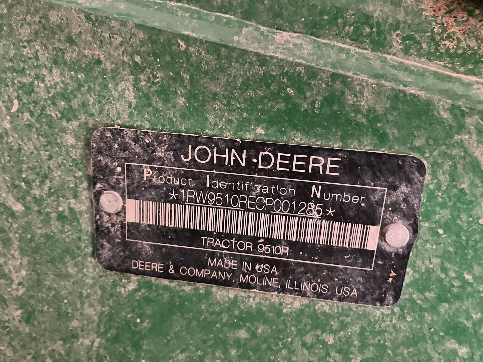 2012 John Deere 9510R Image