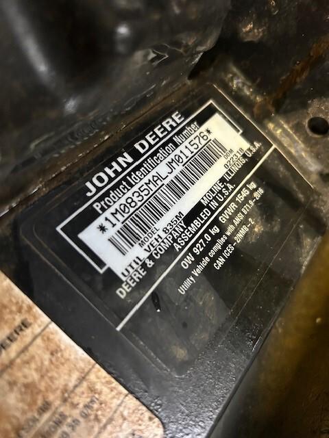2018 John Deere XUV 835M Image
