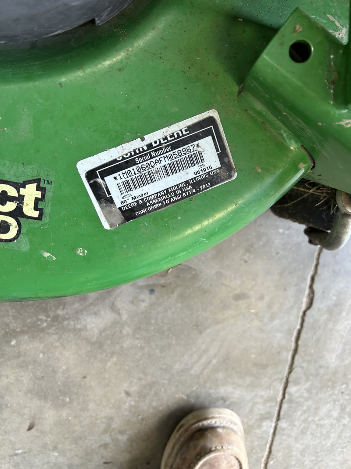 2015 John Deere 1023E Image