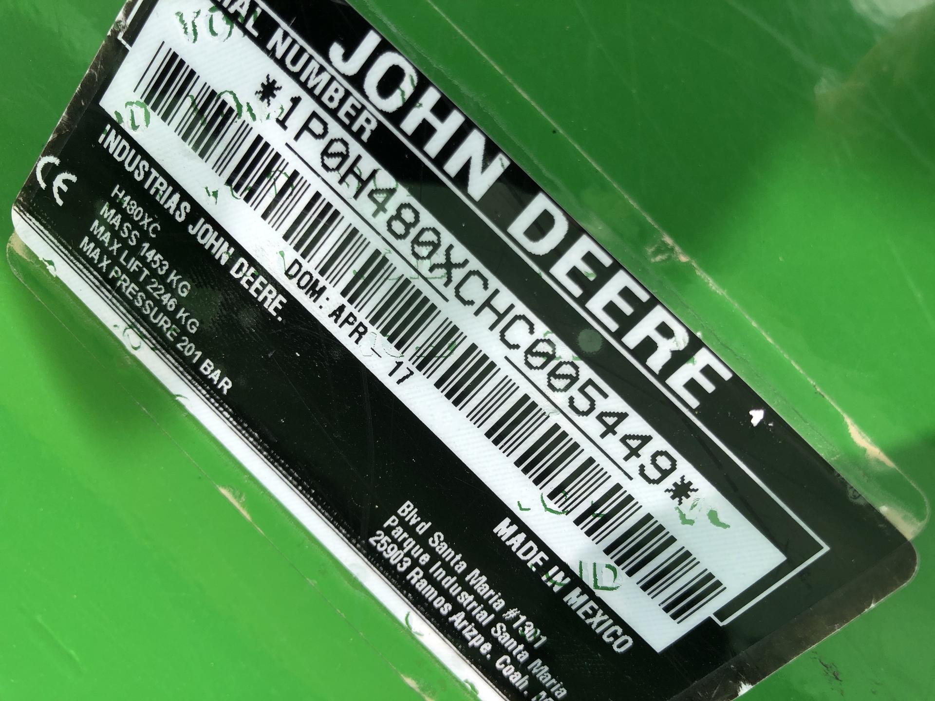 2017 John Deere H480 Image