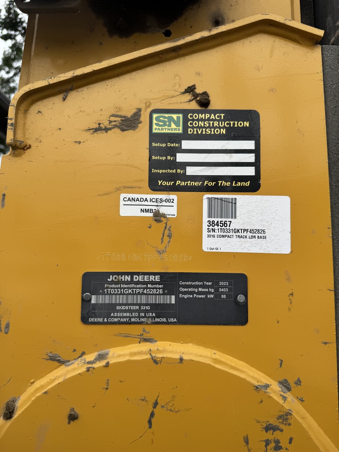 2023 John Deere 331G Image