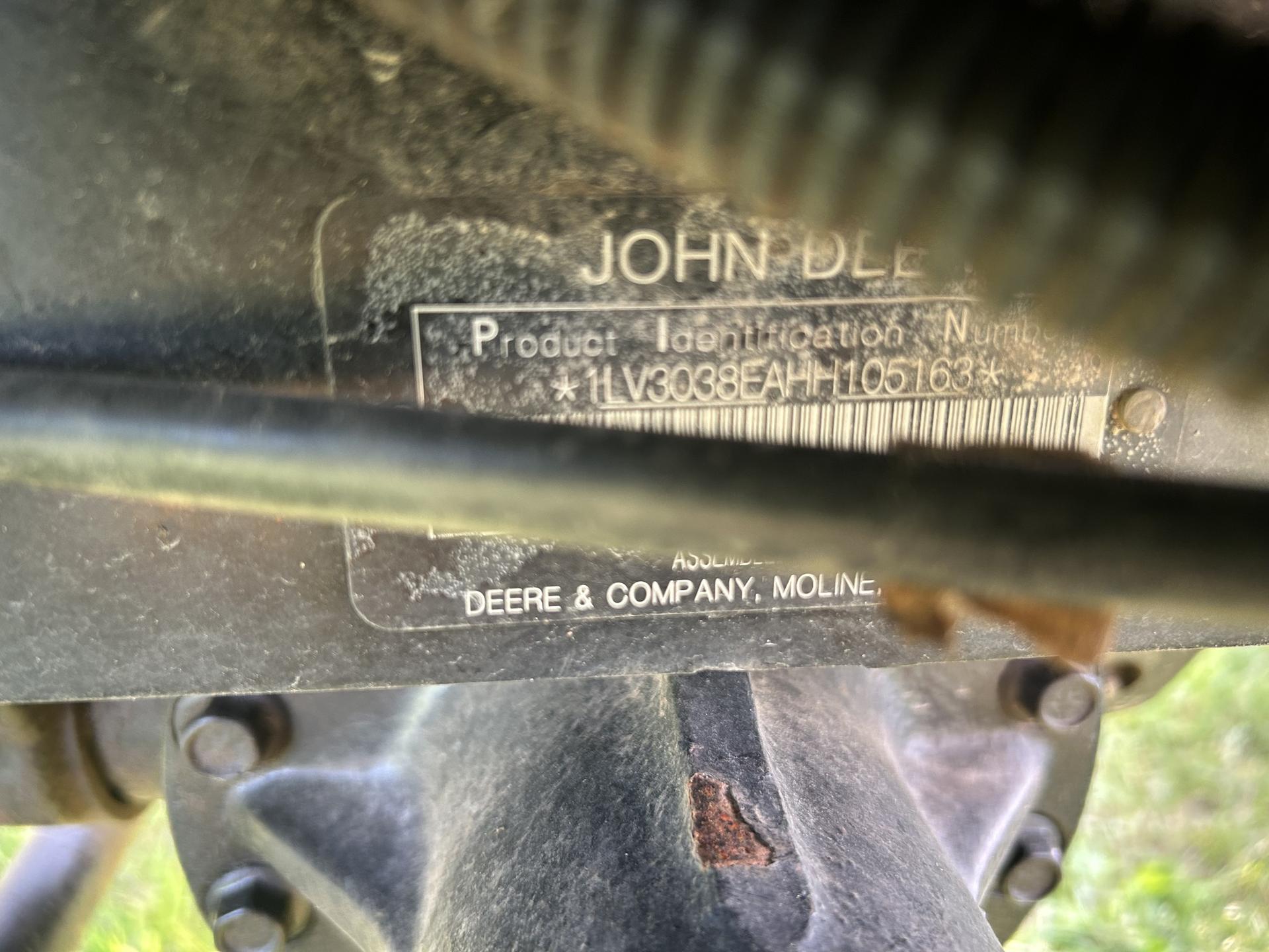 2017 John Deere 3038E Image