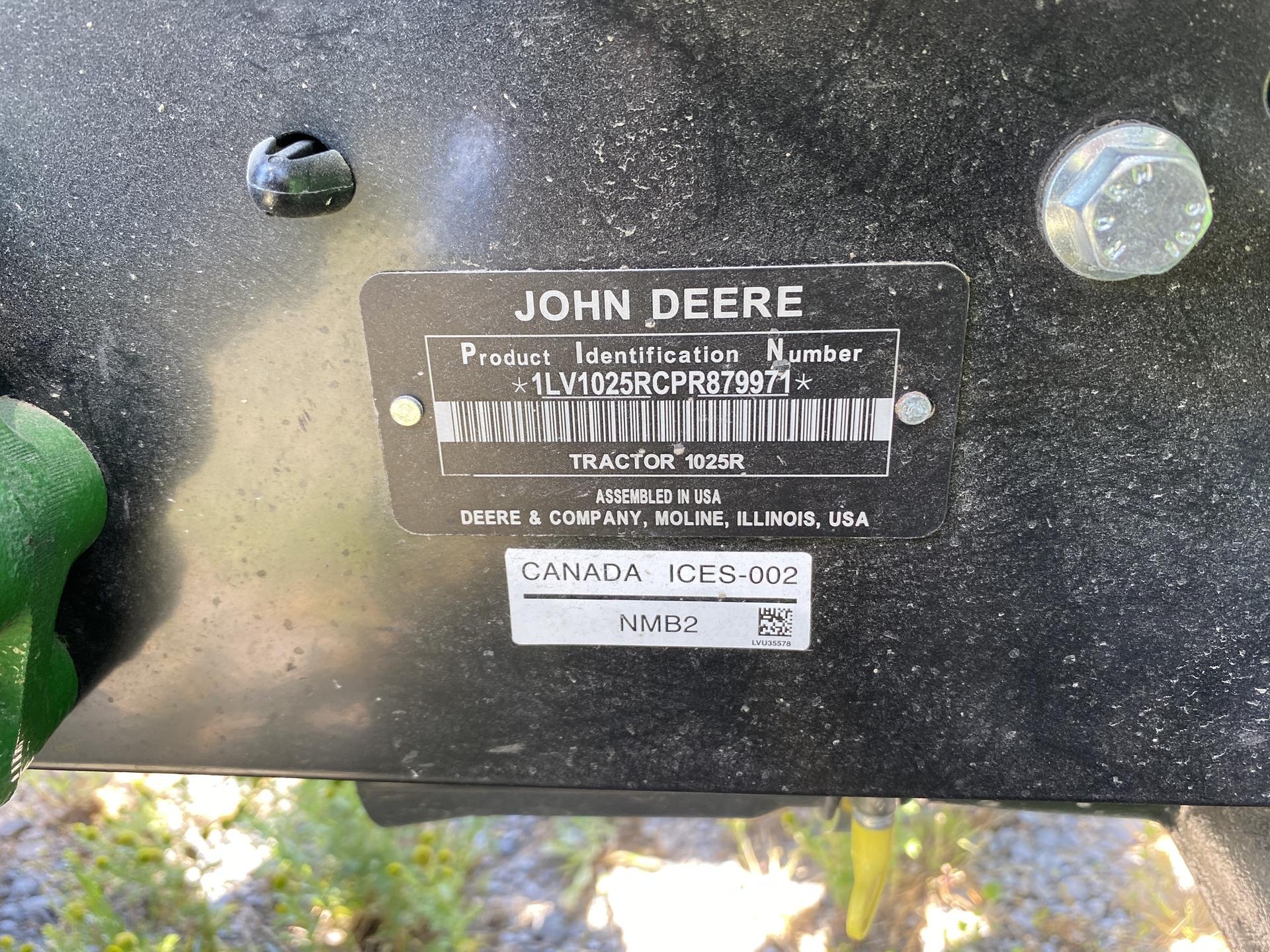 2024 John Deere 1025R Image