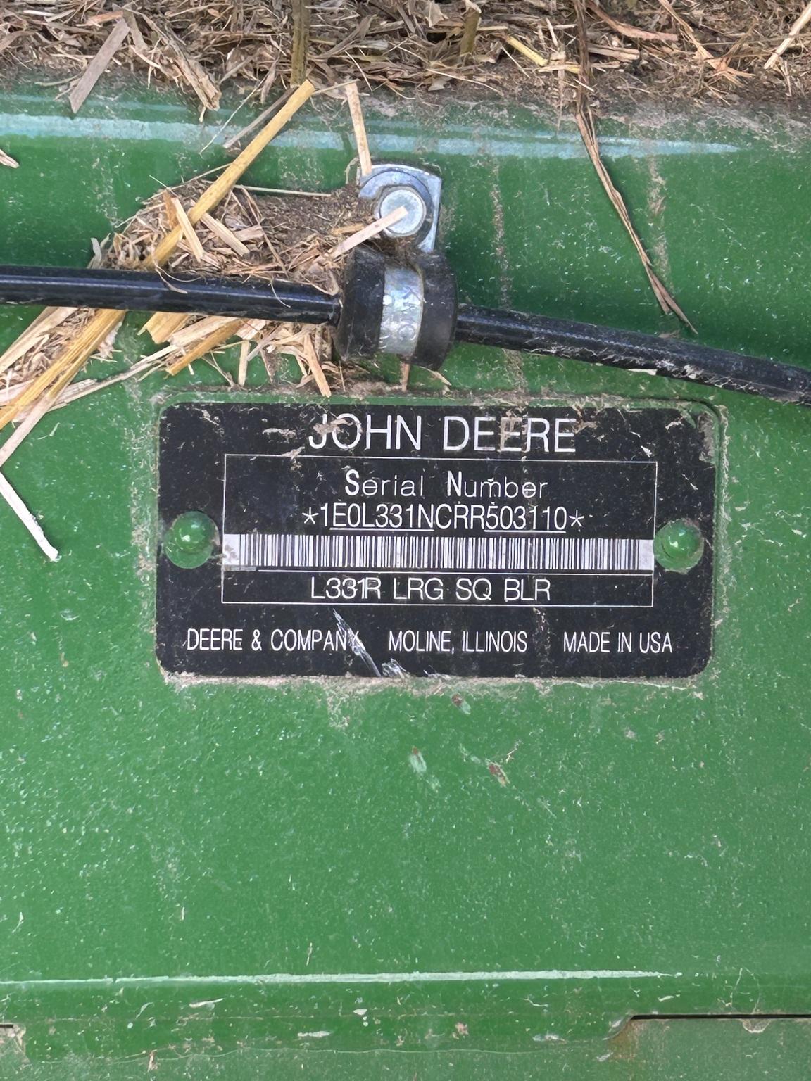 2024 John Deere L331R Image