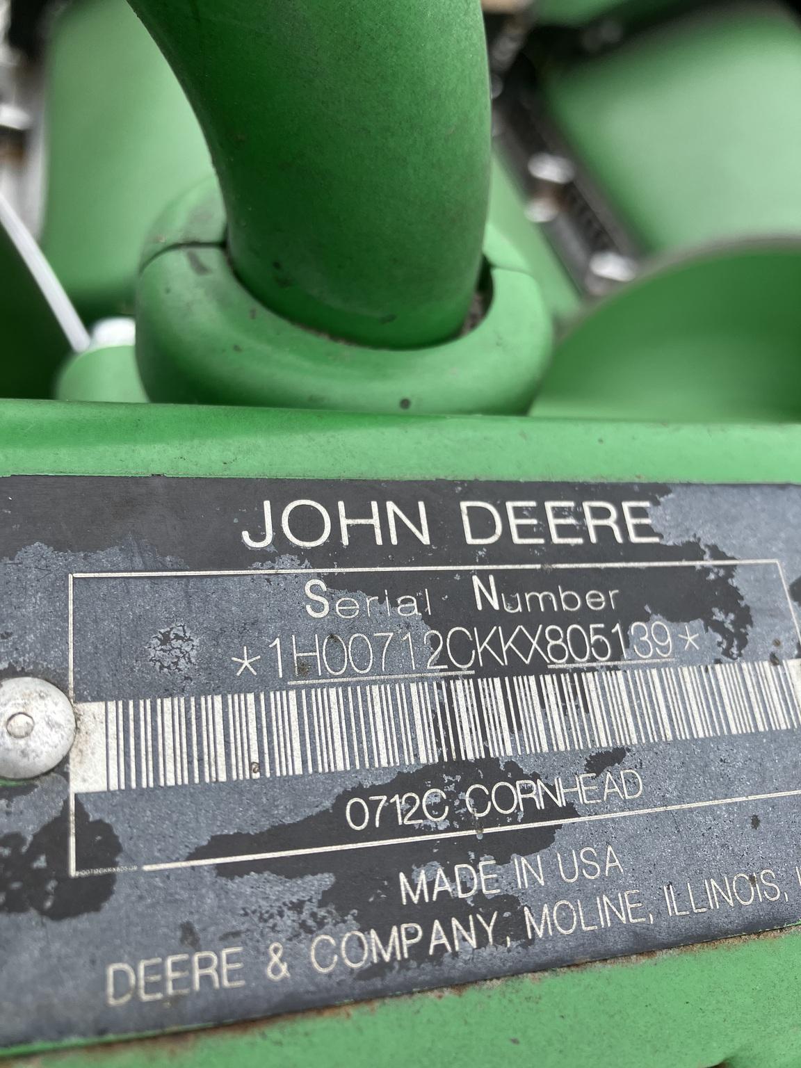 2019 John Deere 712C Image