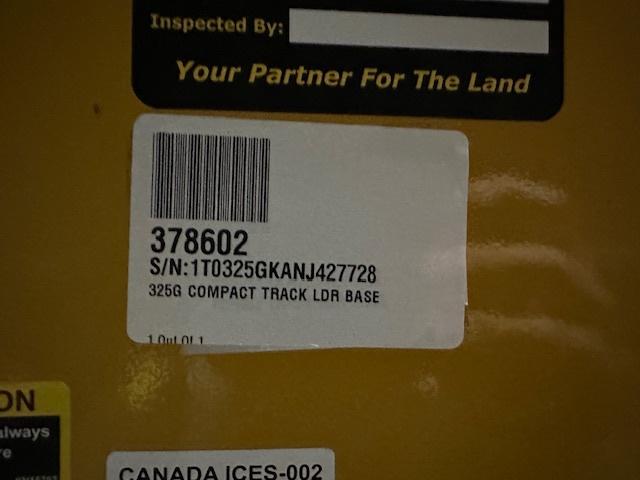 2022 John Deere 325G Image