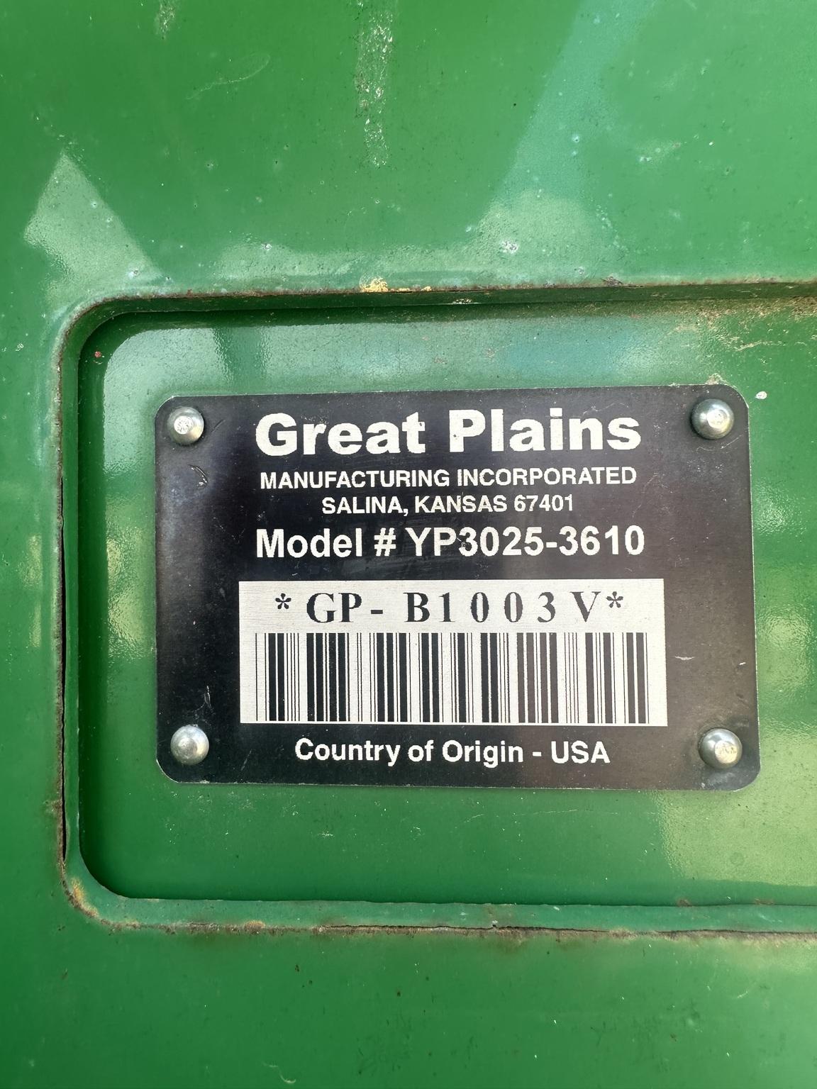 2016 Great Plains YP3025-3610 Image