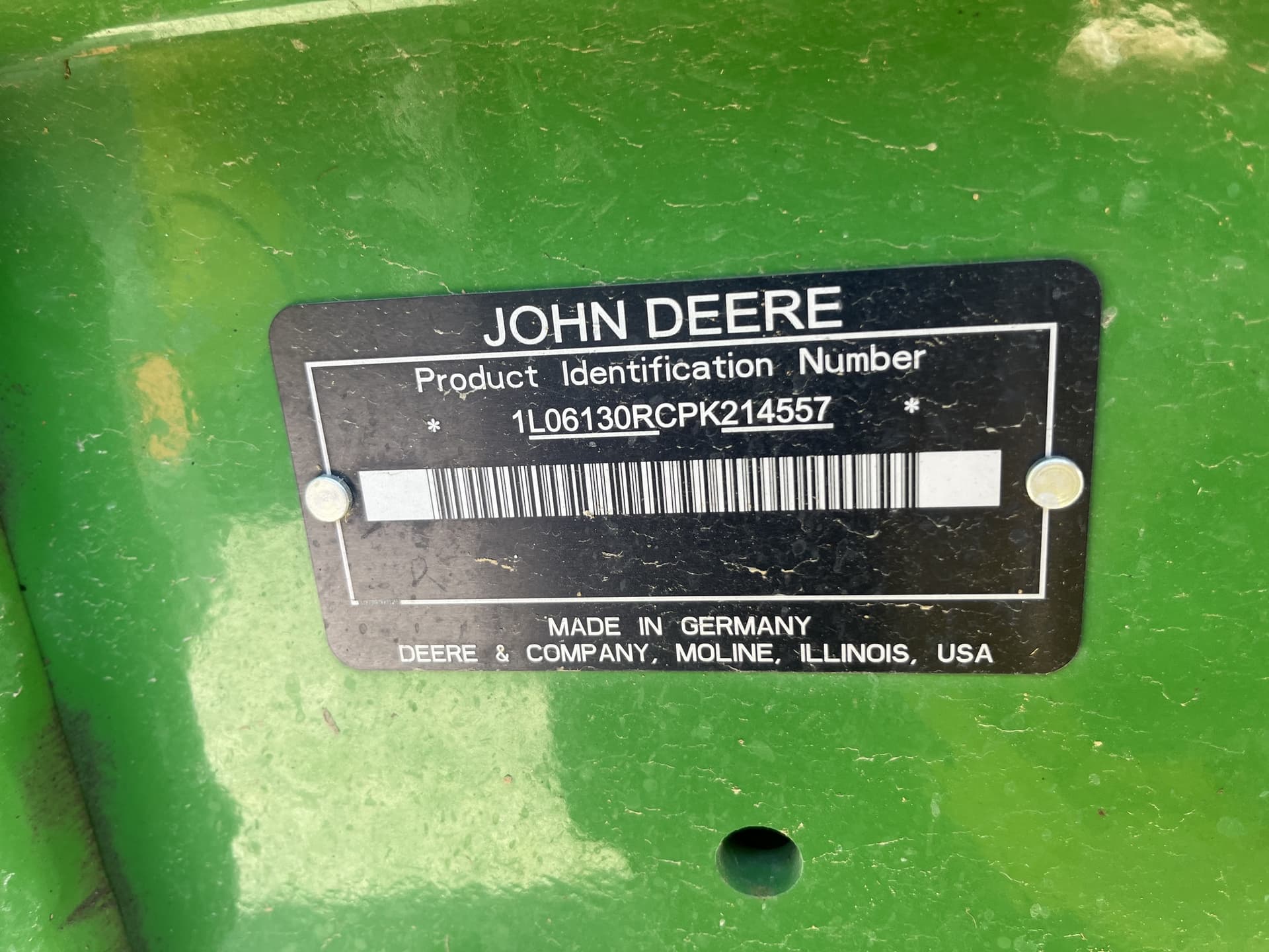 2024 John Deere 6R 130 Image