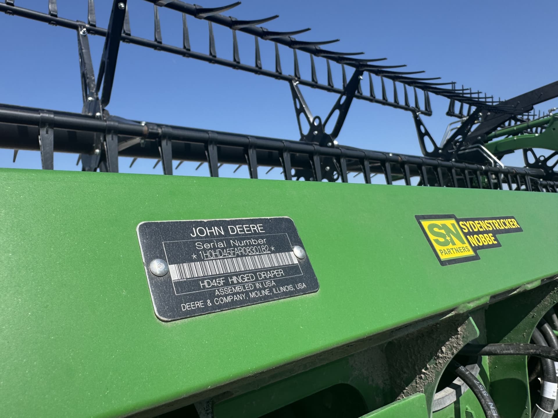 2024 John Deere HD45F Image