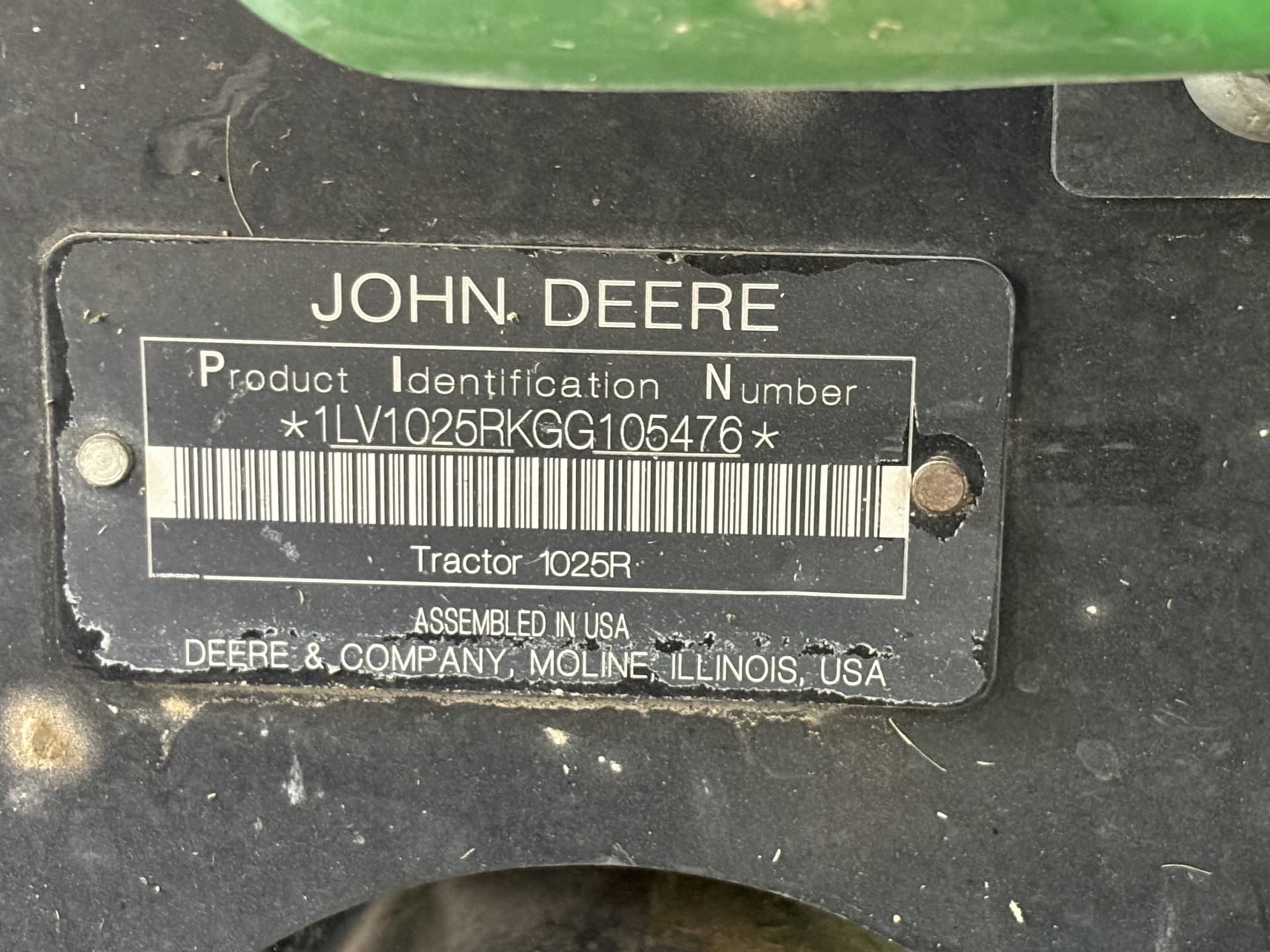 2016 John Deere 1025R Image