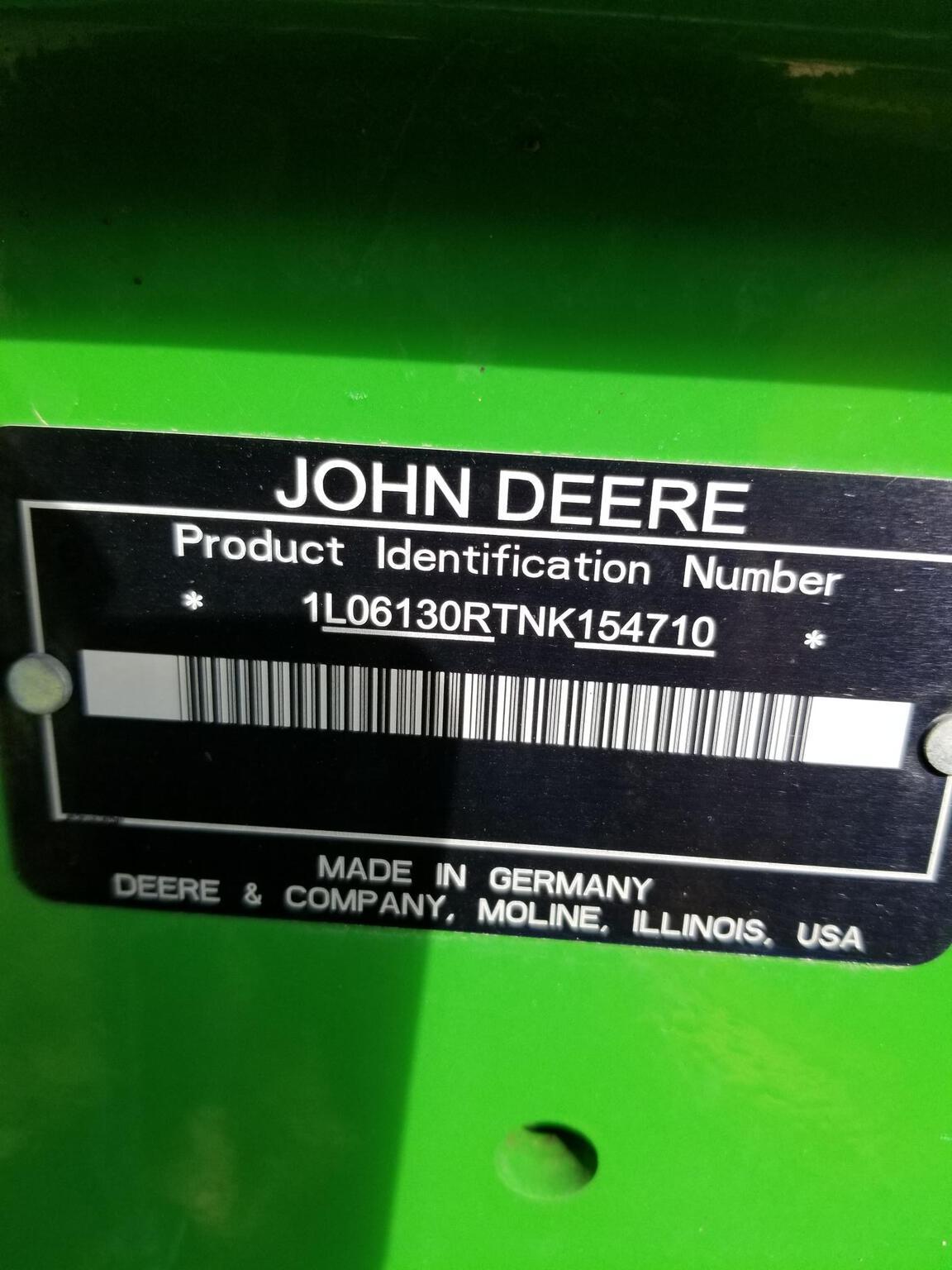 2022 John Deere 6R 130 Image
