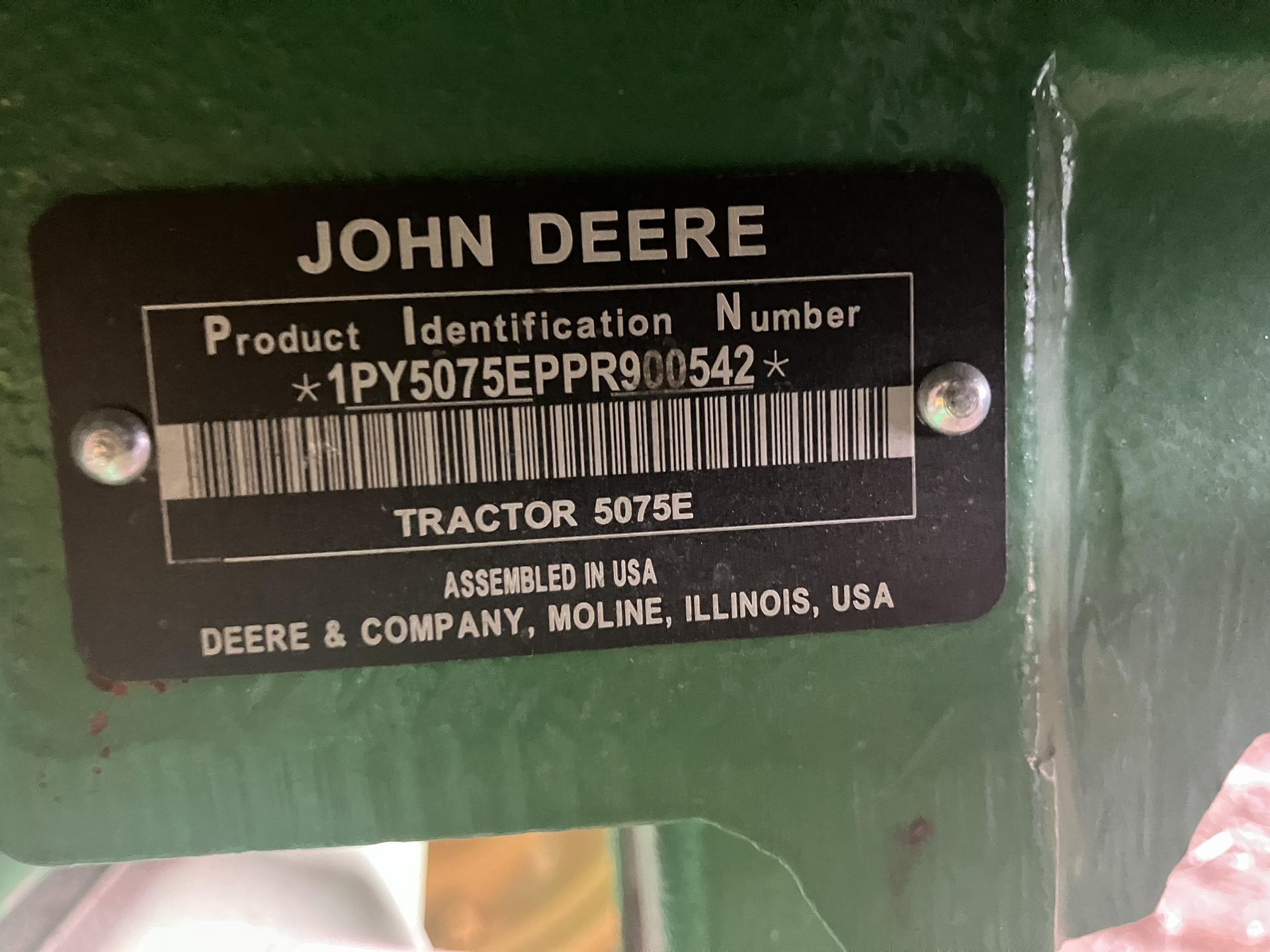 2024 John Deere 5075E Image