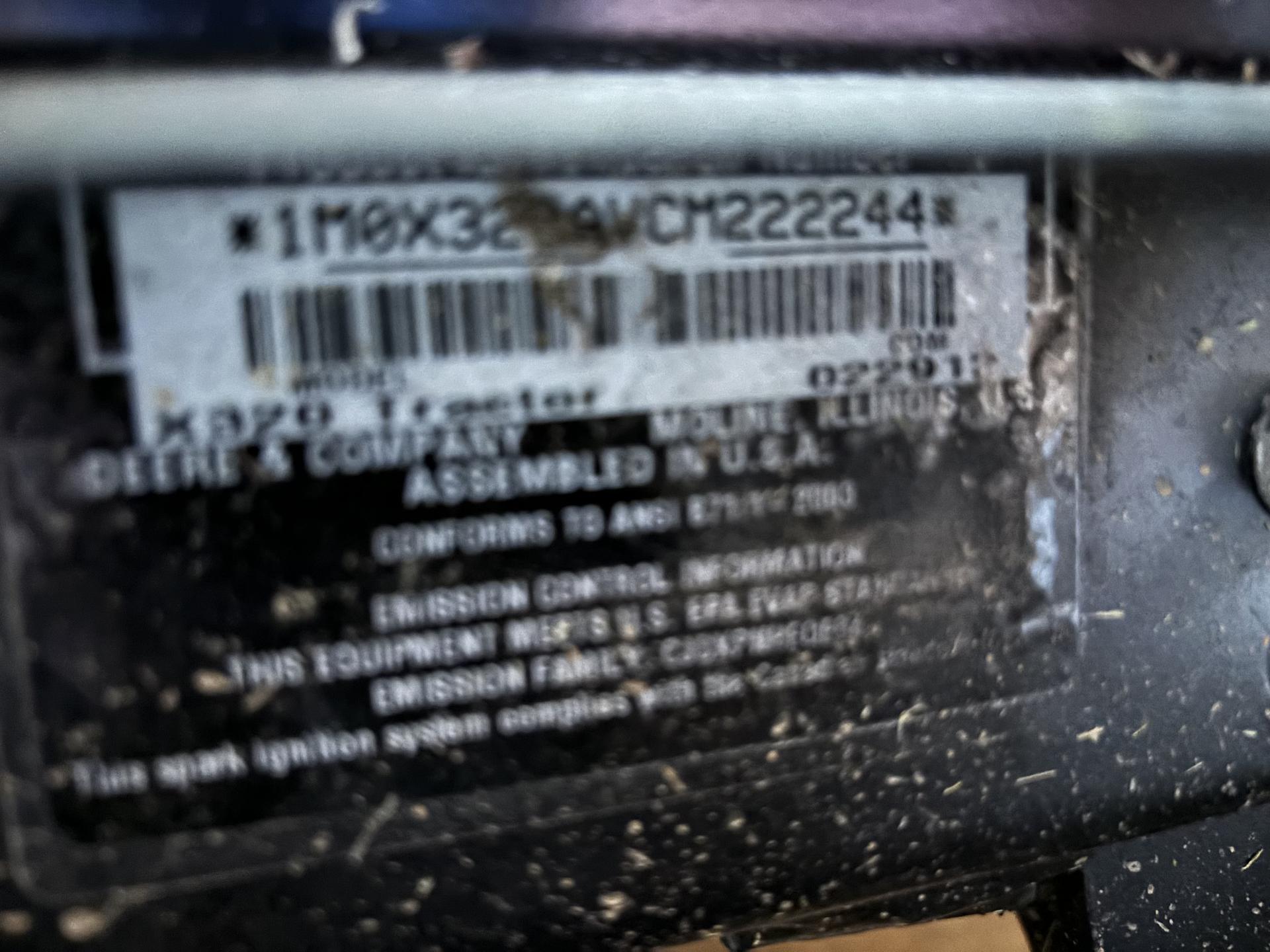 2012 John Deere X320 Image
